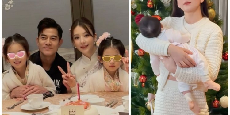 Aaron Kwok's wife Moka Fang shares rare shots with their baby 