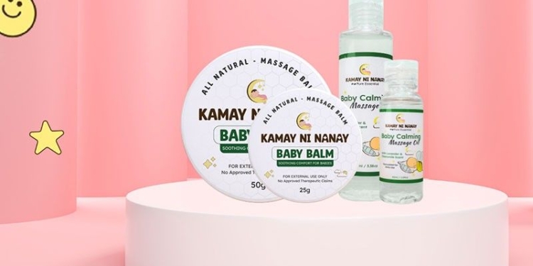 FDA-approved baby balm, calming massage oil set safer standard for baby care