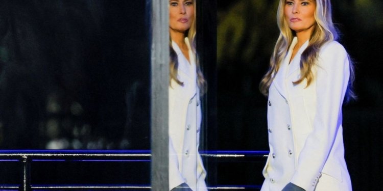 First lady Melania Trump previews new film at private White House screening