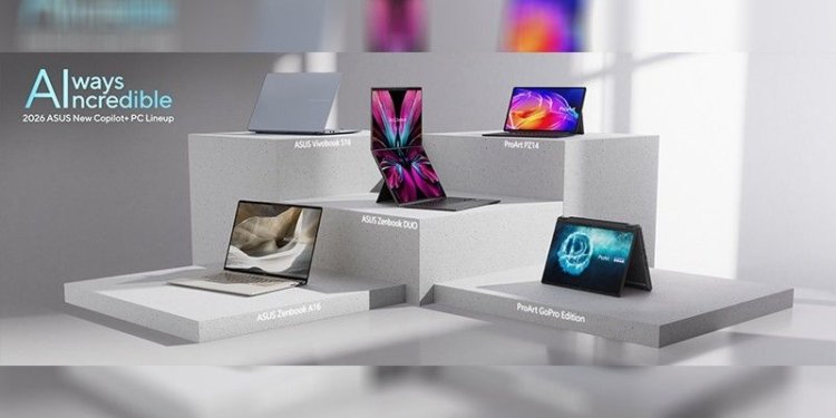 New dual-screen Zenbook and limited-edition GoPro laptops lead innovative ASUS 2026 lineup