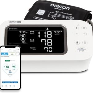 OMRON Platinum Blood Pressure Monitor for Home Use & Upper Arm Blood Pressure Cuff - #1 Doctor & Pharmacist Recommended Brand - Clinically Validated - AFib Detection - Connect App