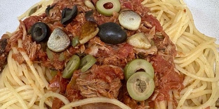 Pinoy version of Pasta Puttanesca
