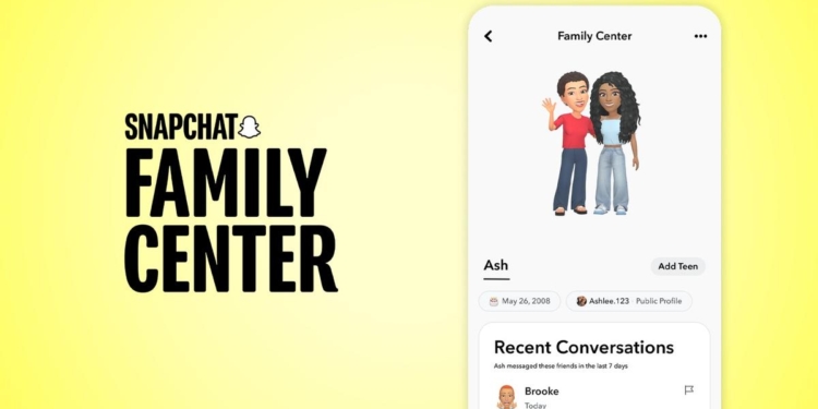 Snapchat launches new Family Center safety tools for teens and parents