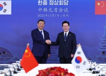 South Korean president heads to China, hoping to sidestep Taiwan tensions