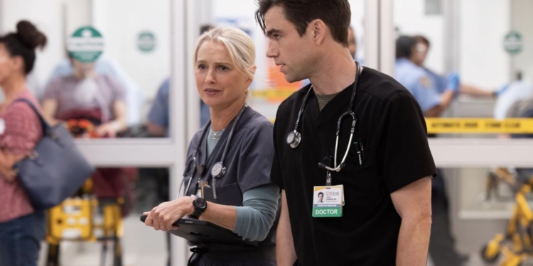 'The Pitt' stars Katherine LaNasa, Patrick Ball discuss shooting show with its 'kinetic nature'