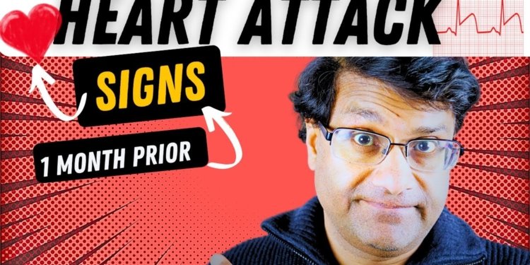 8 Signs to WATCH FOR... a month before a HEART attack!