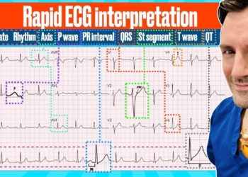 Rapid, structured ECG interpretation: A visual guide FOR REVISION!! #electrocardiogram