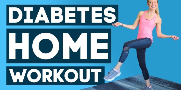 Diabetes Home Workout To Normalize Blood Sugar (No Equipment)