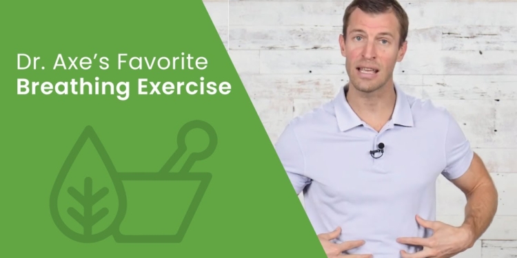 The Best Breathing Exercise to Decrease Stress & Improve Sleep | Dr. Josh Axe
