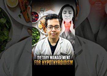 Dietary Management for Hypothyroidism | Dt.Bhawesh | #diettubeindia #dietitian #thyroid #shorts
