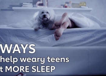 Tips to help weary teens get a good night’s sleep