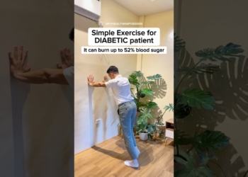 Simple exercise for DIABETIC PATIENT! #diabetes #diabetic #diabeticcare