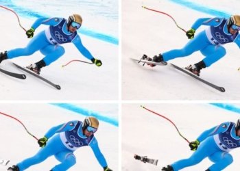 Alpine skiing-Ski binding failure derails Italian veteran Paris' bid for second medal