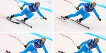Alpine skiing-Ski binding failure derails Italian veteran Paris' bid for second medal