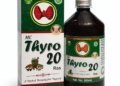 Thyro-20 Ras for Thyroid Support | Ayurvedic Herbal Remedy for Hypothyroidism & Hyperthyroidism | Maharishi Charak Ayurvedic Aushdhalya | 500 ml