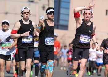 Jake Ejercito sets new personal record in Osaka Marathon