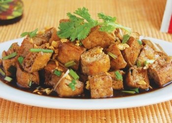 Try this vegetarian dish: Ginger Tofu
