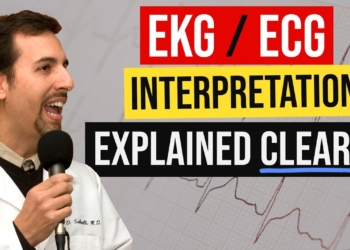 ECG Interpretation Made Easy - How to Read a 12 Lead EKG Systematically!