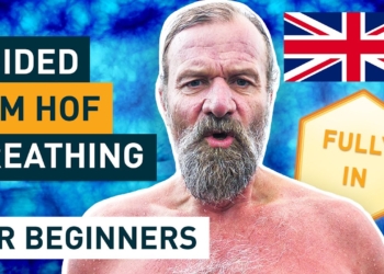 Wim Hof Method Guided Breathing for Beginners (3 Rounds Slow Pace)
