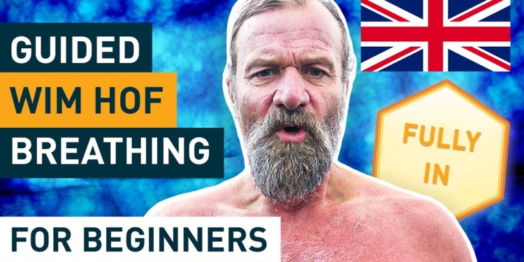 Wim Hof Method Guided Breathing for Beginners (3 Rounds Slow Pace)