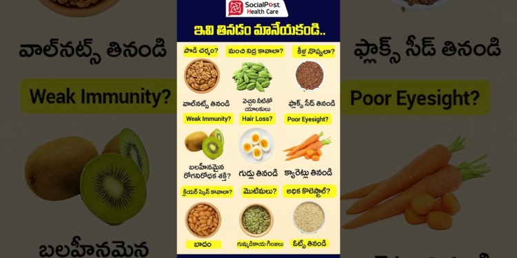 Importance of Healthy Foods For Your Body | Diet Tips #healthyeating #ytshorts #teluguhealthtips