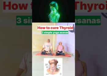Try this exercise for Thyroid 😱 #youtubeshorts #viralshorts #thyroid #shorts #trending #fitness