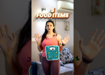 5 food items for losing weight 🏋🏻‍♀️ #health #weightloss #fitness