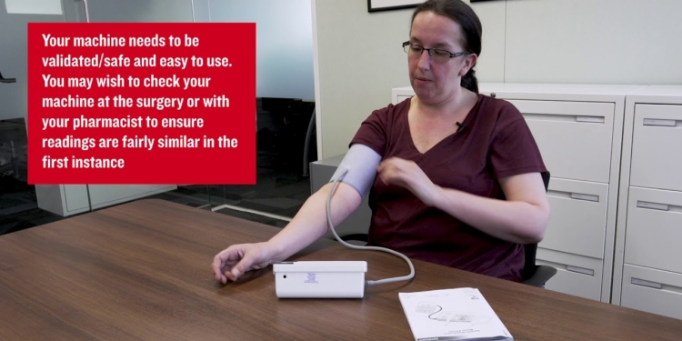 How to measure your blood pressure at home