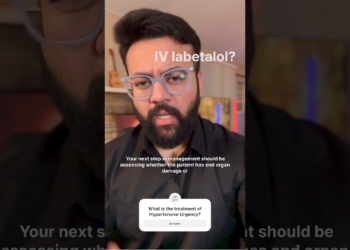 Hypertensive Urgency: Assessing End Organ Damage and Symptoms before Using IV Labetalol.