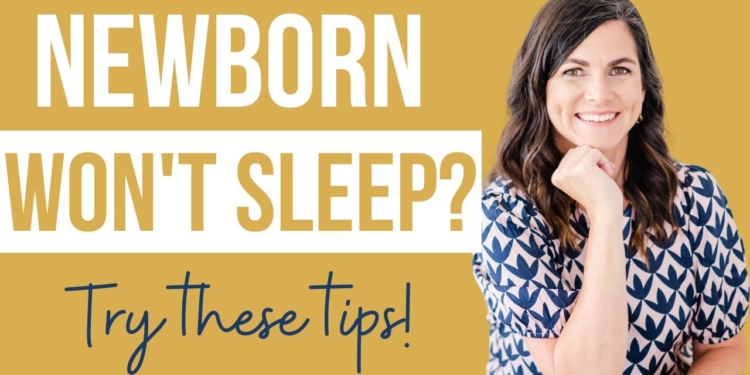 TIPS FOR NEWBORN SLEEP From a Baby Sleep Expert | Helping Babies Sleep with Sarah Mitchell
