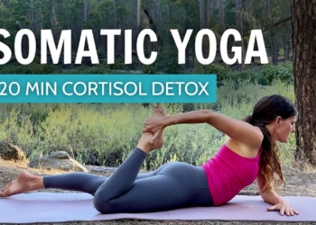 20 Min Cortisol Detox | Somatic Yoga To Release Stress
