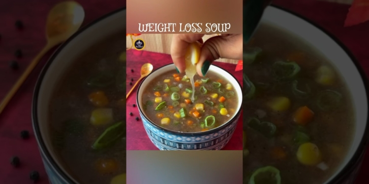 Only 100 CALORIE Soup To Burn Fat Fast | Ragi Soup Recipe For Weight Loss  | Bowl To Soul