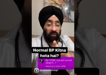 Normal BLOOD pressure Kitna hona chahiye #shorts Dr.Education