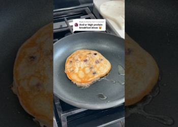 3 Ingredient High Protein Pancakes
