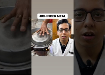 Healthy Street Food in India ? | High Fiber | Dt.Bhawesh | #diettubeindia #dietitian #shorts