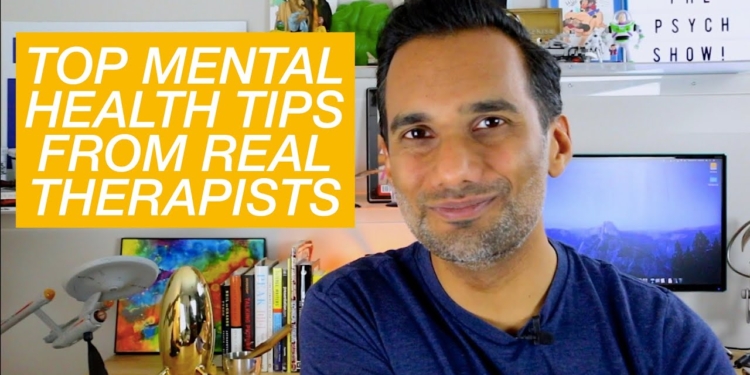 Mental health tips from 75 therapists