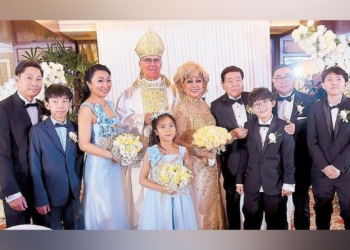 A toast to everlasting love