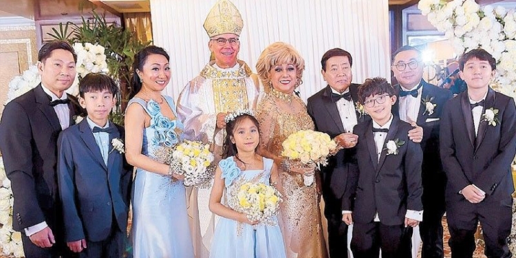 A toast to everlasting love