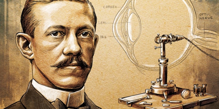 Allvar Gullstrand and the science of how the human eye focuses light