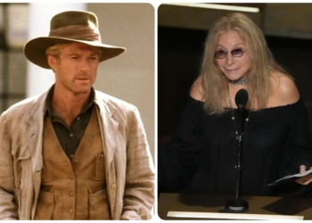 Barbra Streisand honours Robert Redford during tearful Oscars performance