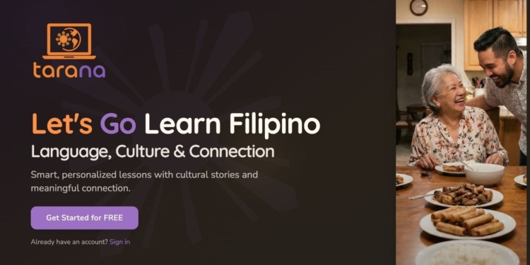 Filipino language, culture platform launches online; mobile app in dev
