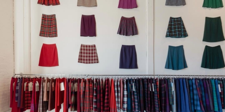 From thrifted finds to fashion: The compelling story of 632 wool skirts