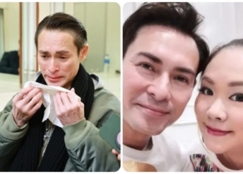 Gabriel Harrison breaks down discussing late wife, says he's struggling to cope