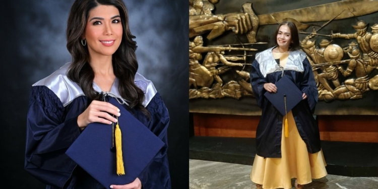 Geneva Cruz, Angelica Yulo earn their college degrees