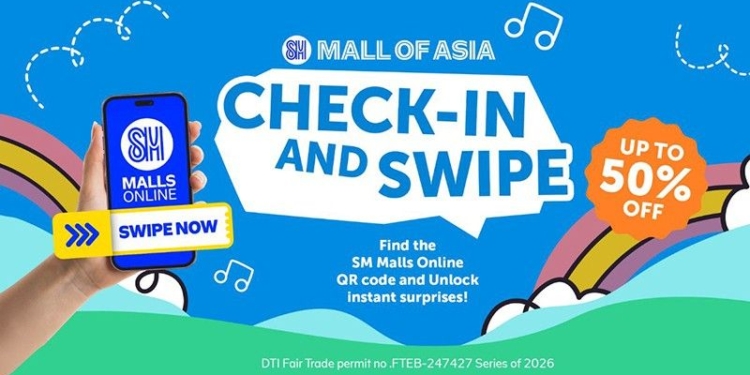 Make your MOA trip more exciting: Check-in and Swipe for exclusive deals and rewards
