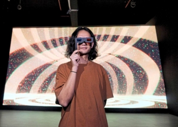 Malaysian new media artist revives 3D glasses in his debut exhibition