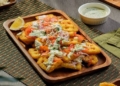 Messe Fries with Tzatziki Sauce for Holy Week