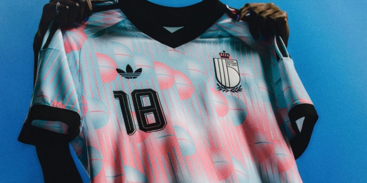 New Belgium World Cup away shirt pays tribute to surrealist Rene Magritte