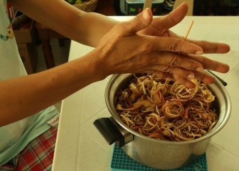 Practical, effective way to remove sap from