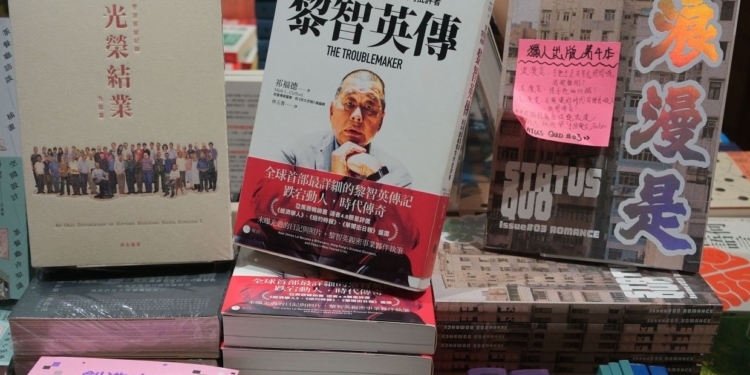 Rights group warns of 'dystopian' Hong Kong after bookstore arrests